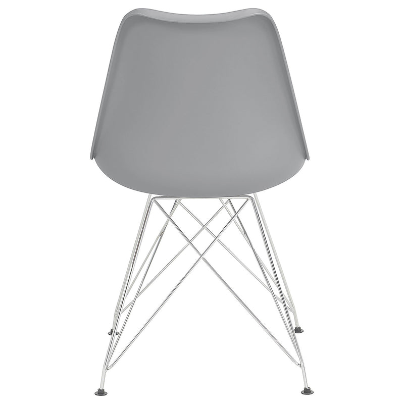 Sillas de comedor auxiliares de polipropileno Juniper (juego de 2)