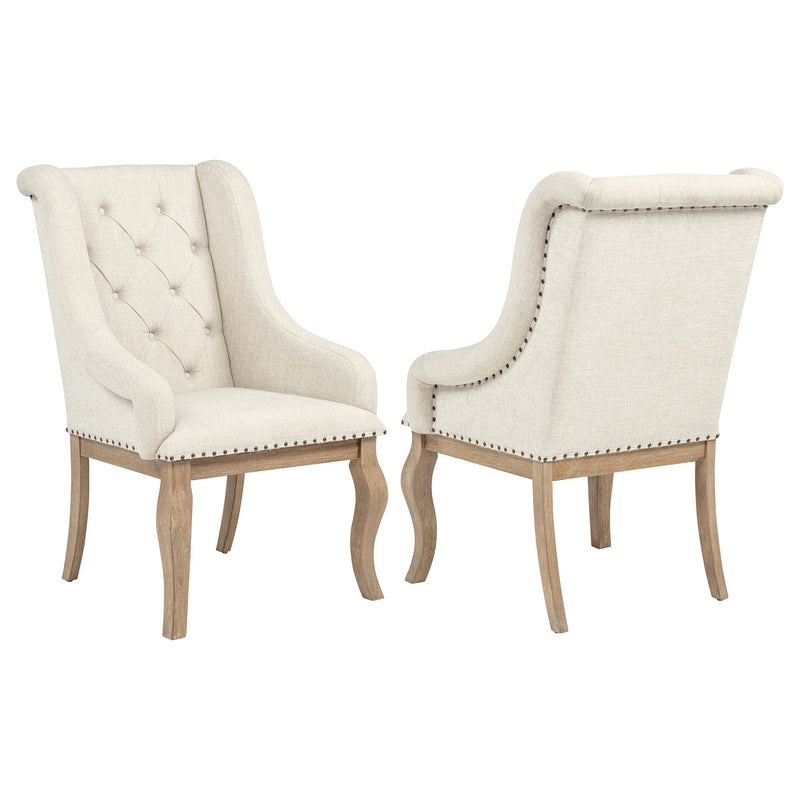 Brockway Upholstered Arm Chair (Set of 2)