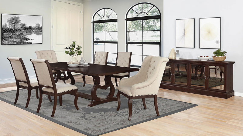 Silla de comedor tapizada Brockway (Juego de 2)