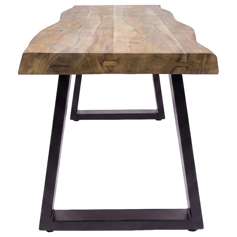 Selwyn Live Edge Solid Wood Dining Bench Light Sheesham