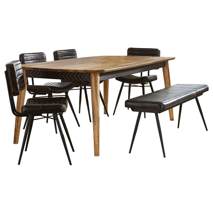 Partridge  Counter Dining Set Sheesham and Camel