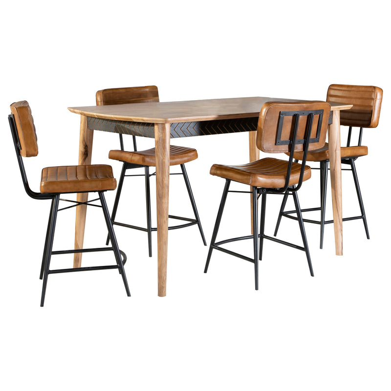 Juego de Comedor con Barra Partridge Sheesham