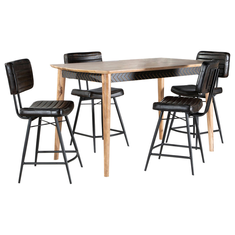 Juego de Comedor con Barra Partridge Sheesham