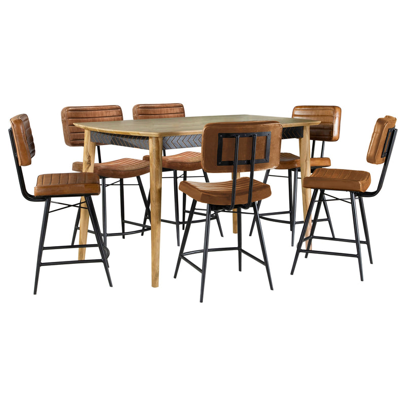 Juego de Comedor con Barra Partridge Sheesham