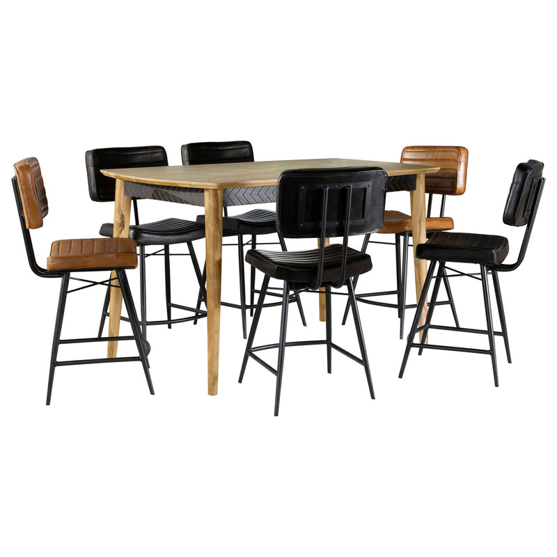 Juego de Comedor con Barra Partridge Sheesham