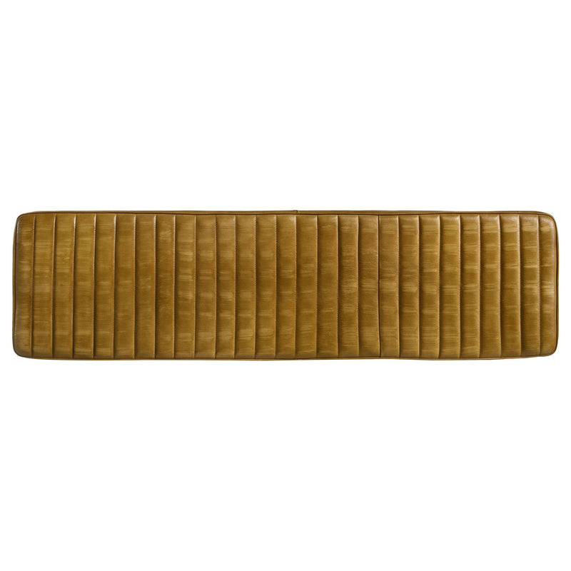 Misty Leather Upholstered Dining Bench