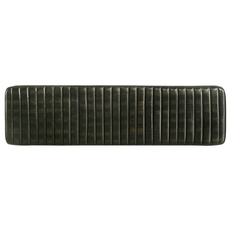 Misty Leather Upholstered Dining Bench