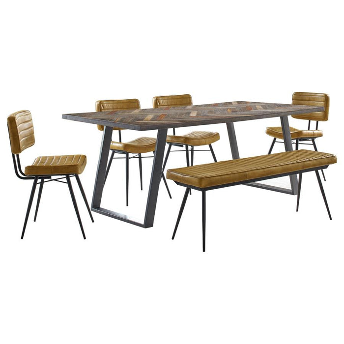 Misty 5-piece Rectangular Dining Set