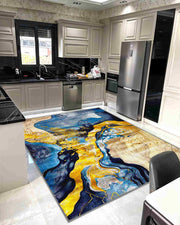 Contempo Rug Design 1111 Turquoise 5x8 (5'2x7'5")"