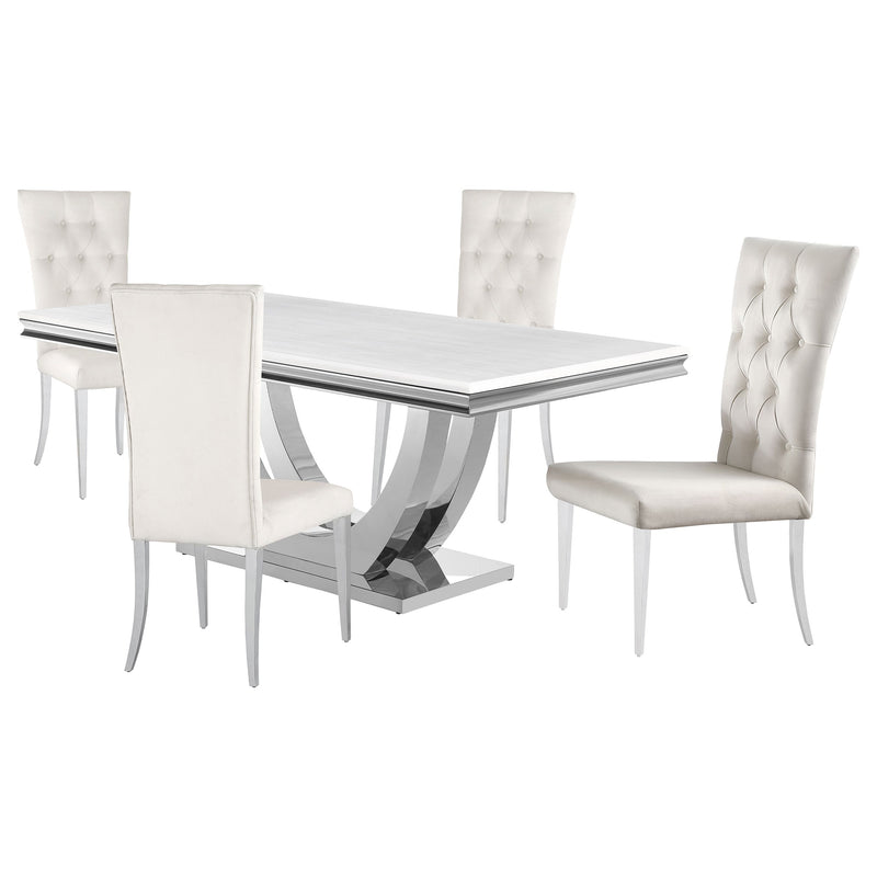 Juego de comedor rectangular Kerwin