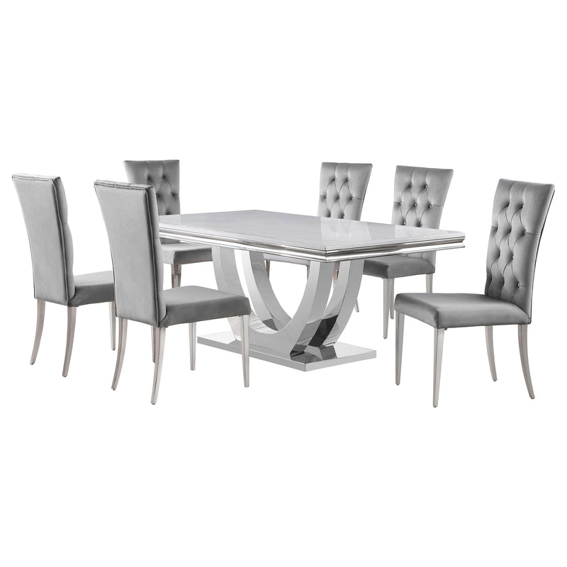 Juego de comedor rectangular Kerwin