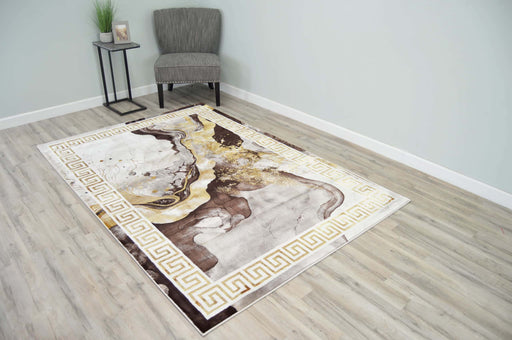 Contempo Rug Design 1111 Beige 10x13 (9'2x12'5")"