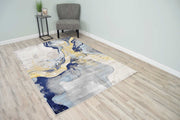 Contempo Rug Design 1111 Navy 10x13 (9'2x12'5")"