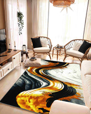 Contempo Rug Design 1112 Green 5x8 (5'2x7'5")"