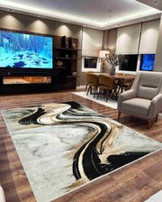 Contempo Rug Design 1112 Sand 2x8 Runner (2'6x7'9")"