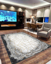 Contempo Rug Design 1115 Grey 2x8 Runner (2'2x7'3")"