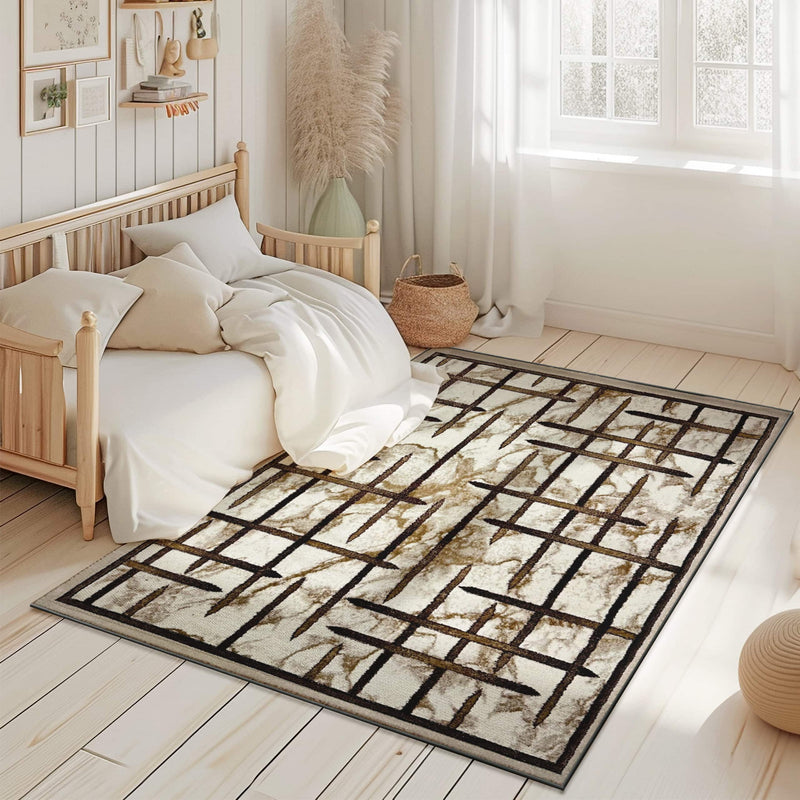 STAR Rug DESIGN 1118 Navy 8x11 (7'8x10'8")"