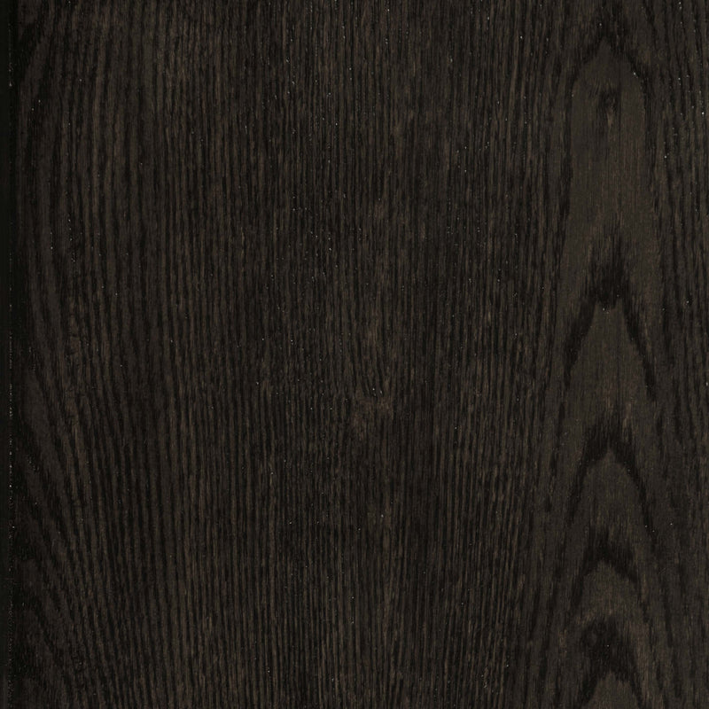 Silla auxiliar de comedor Twyla con respaldo ovalado, color cacao oscuro (juego de 2)