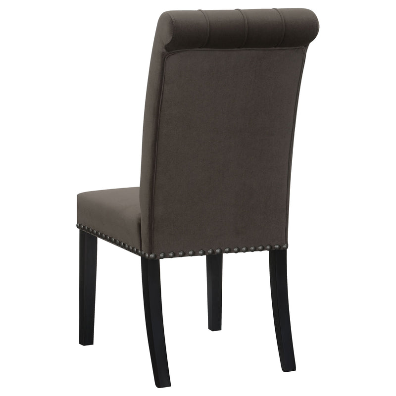 Alana Fabric Upholstered Dining Side Chair (Set of 2)