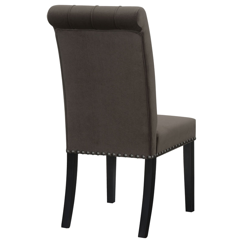 Alana Fabric Upholstered Dining Side Chair (Set of 2)