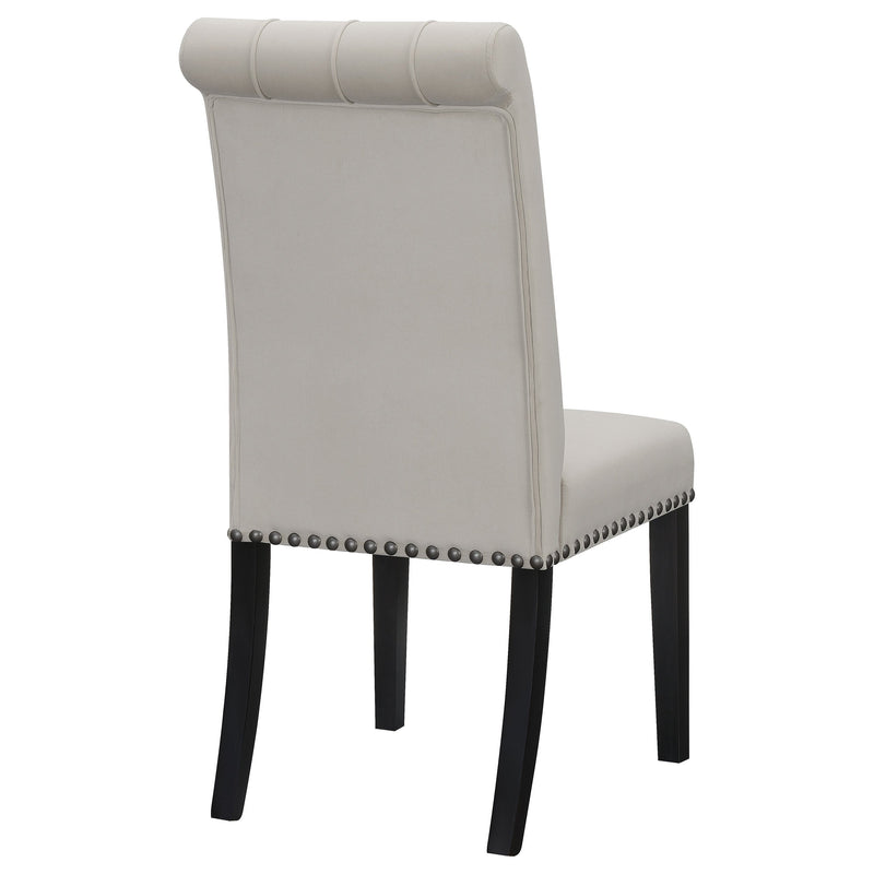 Alana Fabric Upholstered Dining Side Chair (Set of 2)