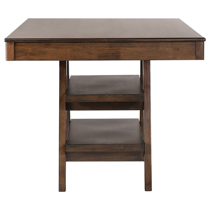 Juego de comedor rectangular de 5 piezas Dewey Nogal