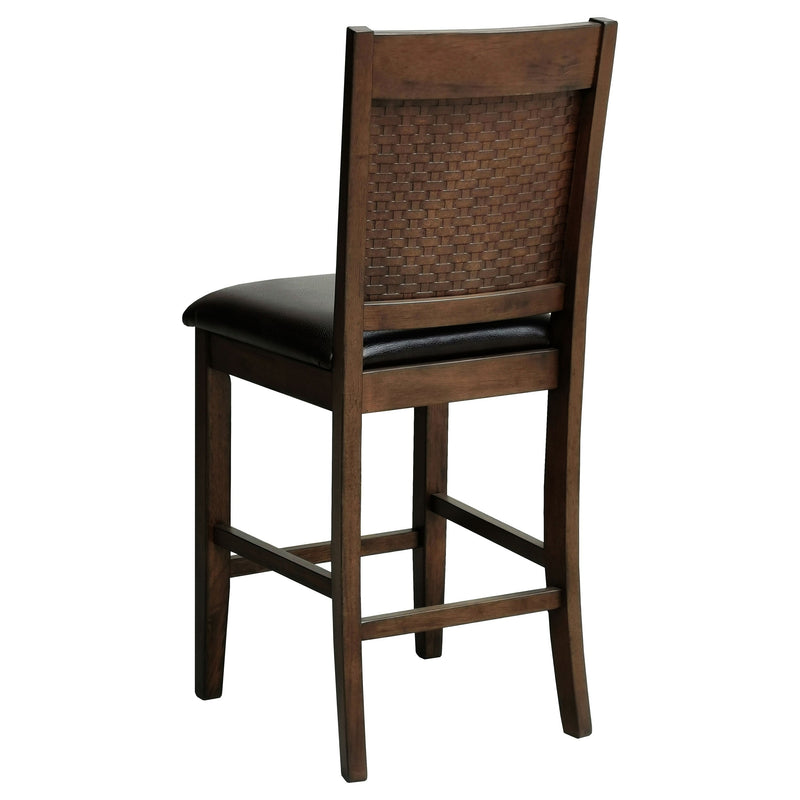 Juego de comedor rectangular de 5 piezas Dewey Nogal