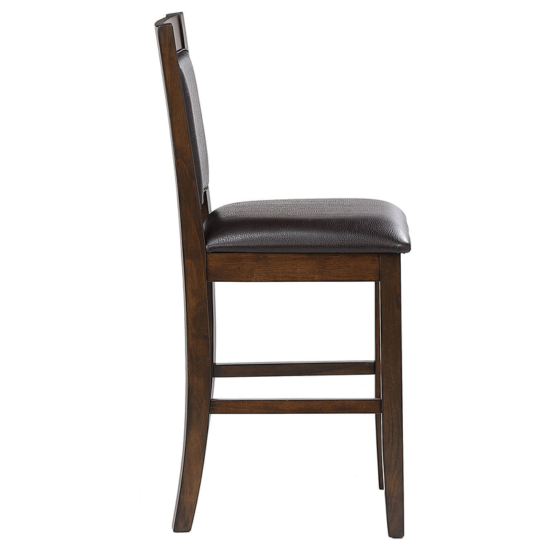 Juego de comedor rectangular de 5 piezas Dewey Nogal
