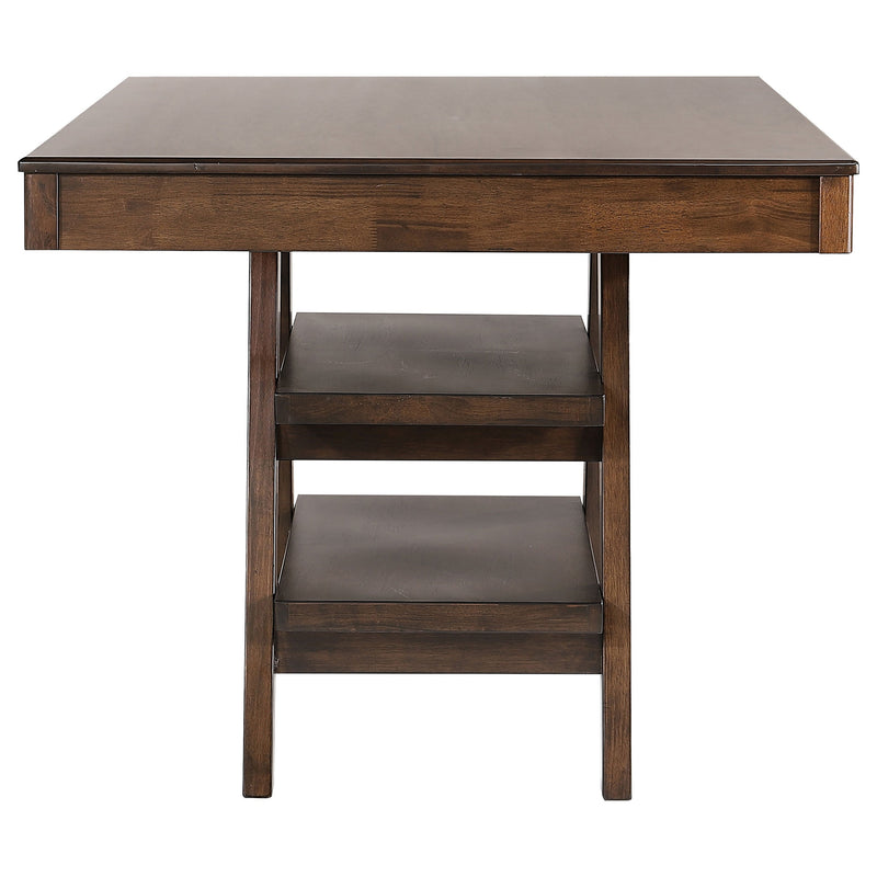 Dewey Rectangular 60-inch Counter Height Dining Table Walnut