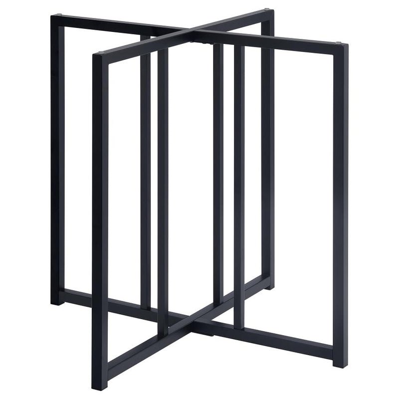 Pace Geometric Metal Dining Table Base