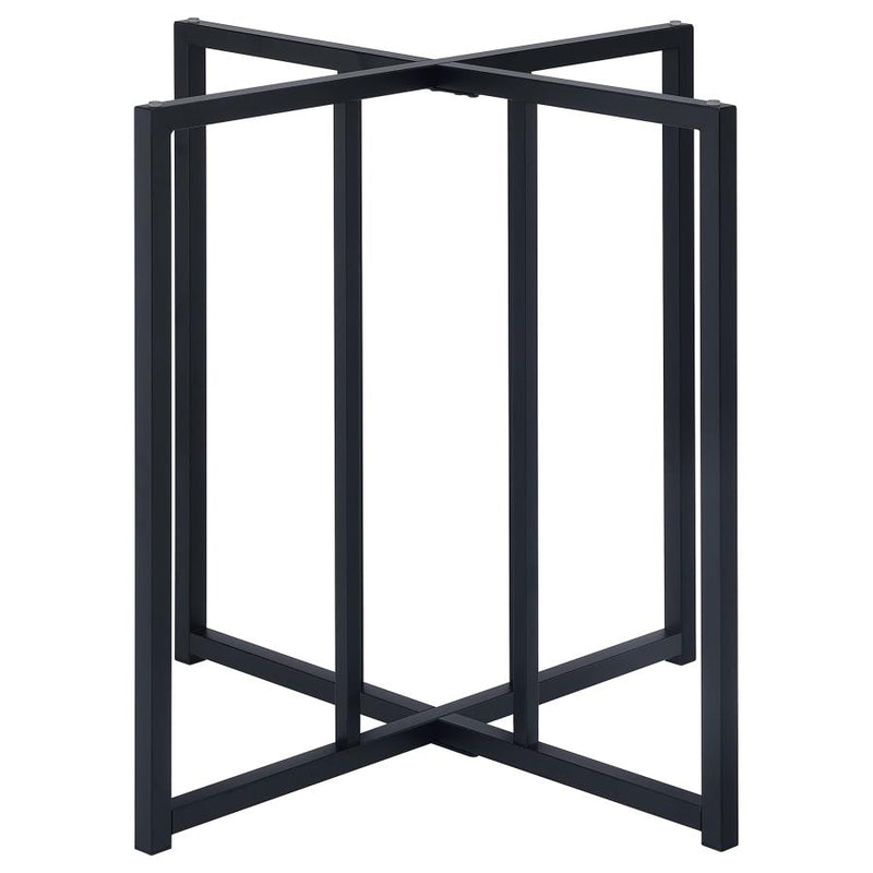 Pace Geometric Metal Dining Table Base