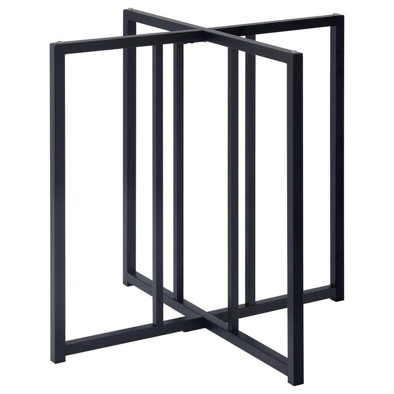 Pace Geometric Metal Dining Table Base
