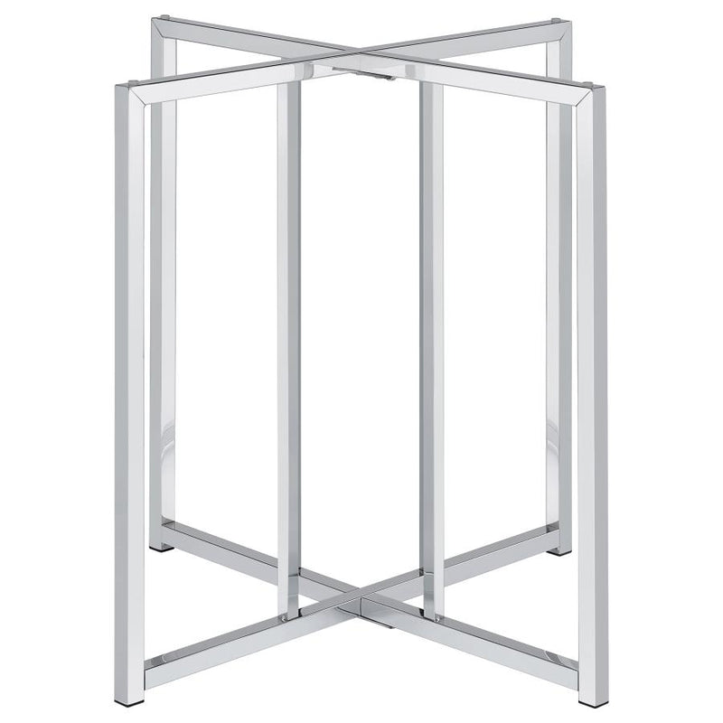 Pace Geometric Metal Dining Table Base