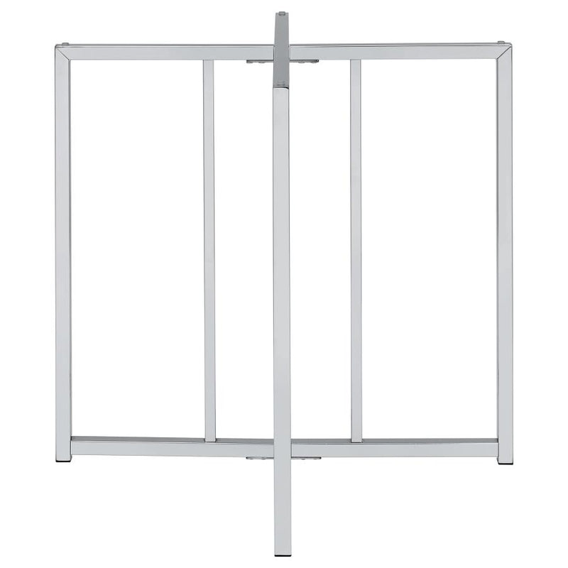 Pace Geometric Metal Dining Table Base