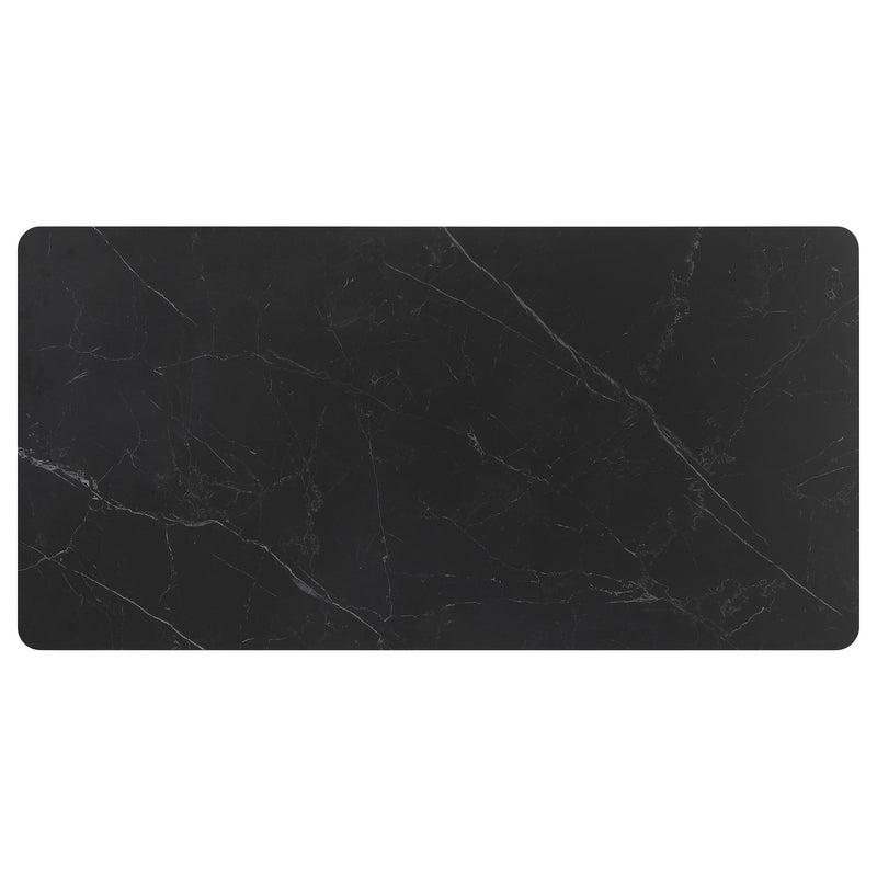 Smith Rectangular Ceramic Top Dining Table Set