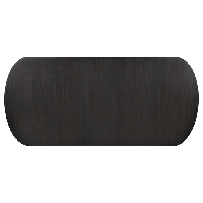 Leandro Rectangular Dining Table Set Burnished