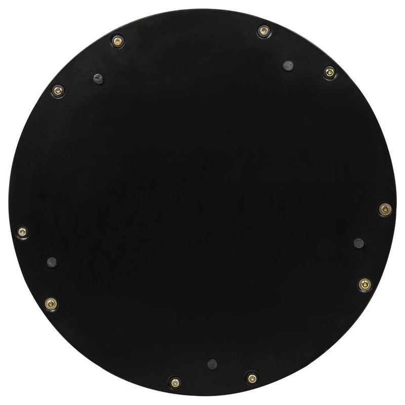 Naser 48-inch Round Glass Top Dining Table