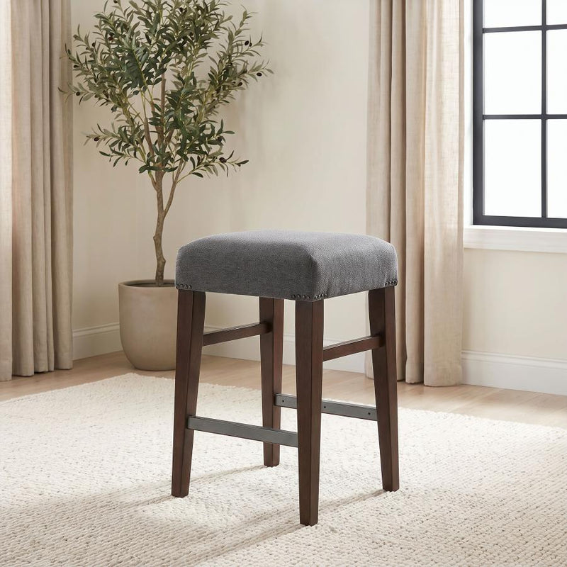 Naser Upholstered Counter Stool