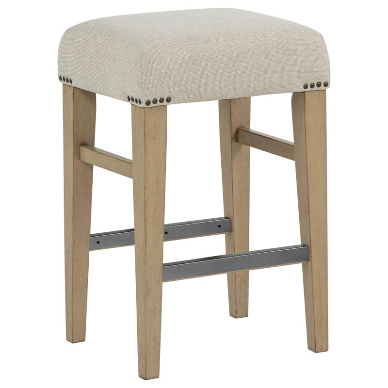 Naser Upholstered Counter Stool