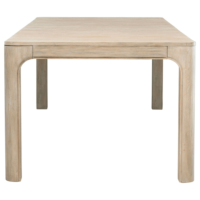 Solano Extension Table Dining Set Weathered Mango