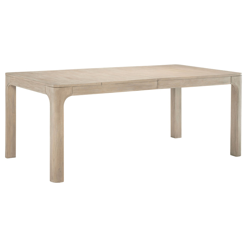 Mesa de comedor extensible Solano de 90 pulgadas, mango envejecido