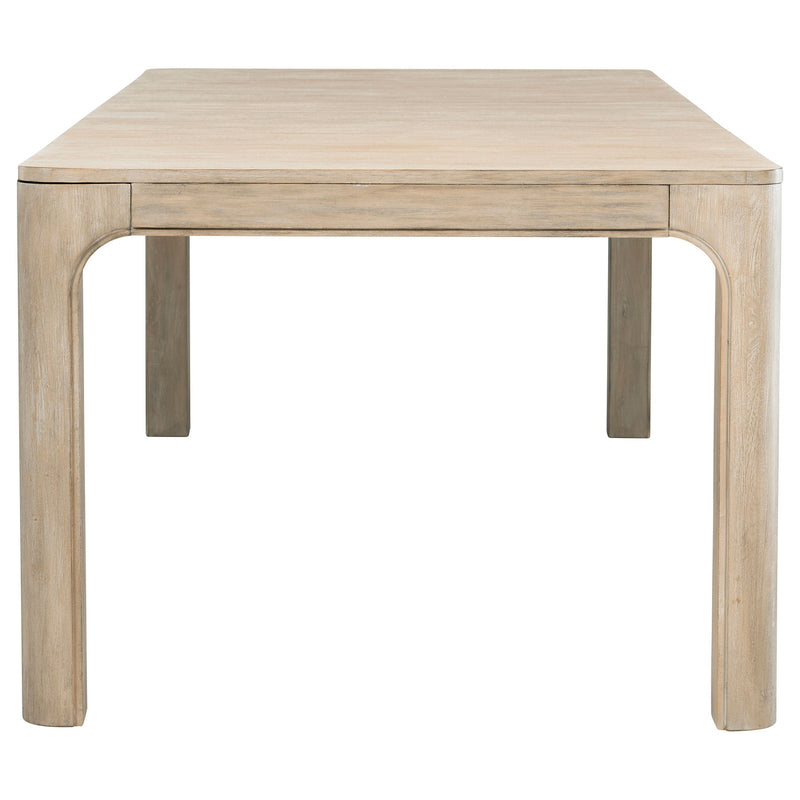 Mesa de comedor extensible Solano de 90 pulgadas, mango envejecido