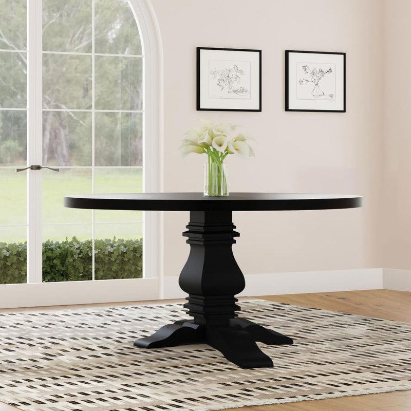 Mesa de comedor de madera Florence de 60 pulgadas