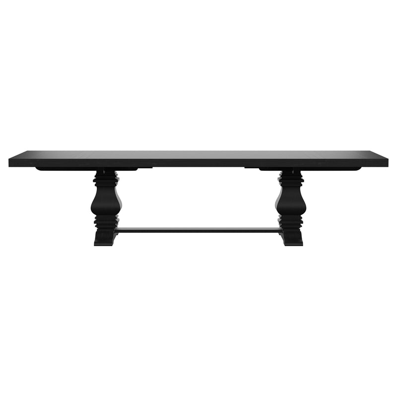 Juego de mesa de comedor extensible Florence de 126 pulgadas