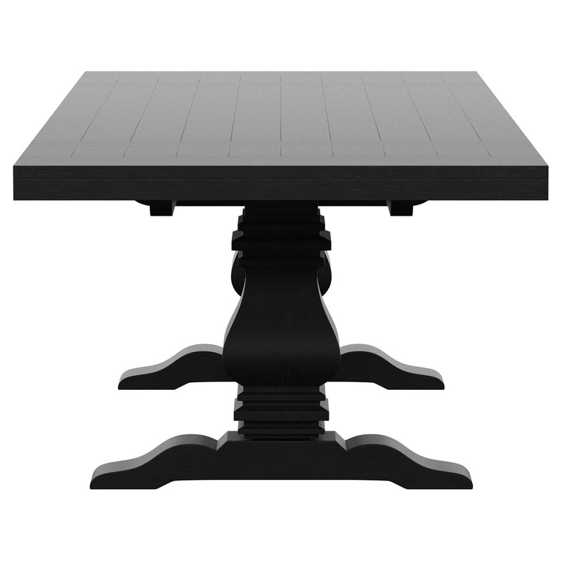 Juego de mesa de comedor extensible Florence de 126 pulgadas
