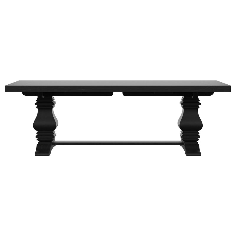 Mesa de comedor extensible Florence de 126 pulgadas