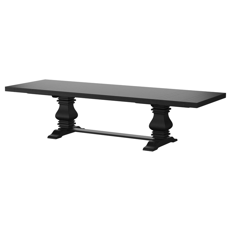 Mesa de comedor extensible Florence de 126 pulgadas