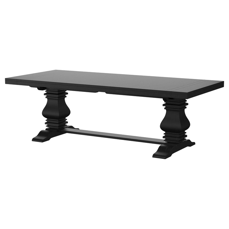 Mesa de comedor extensible Florence de 126 pulgadas
