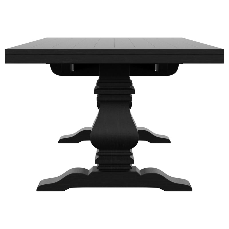 Mesa de comedor extensible Florence de 126 pulgadas