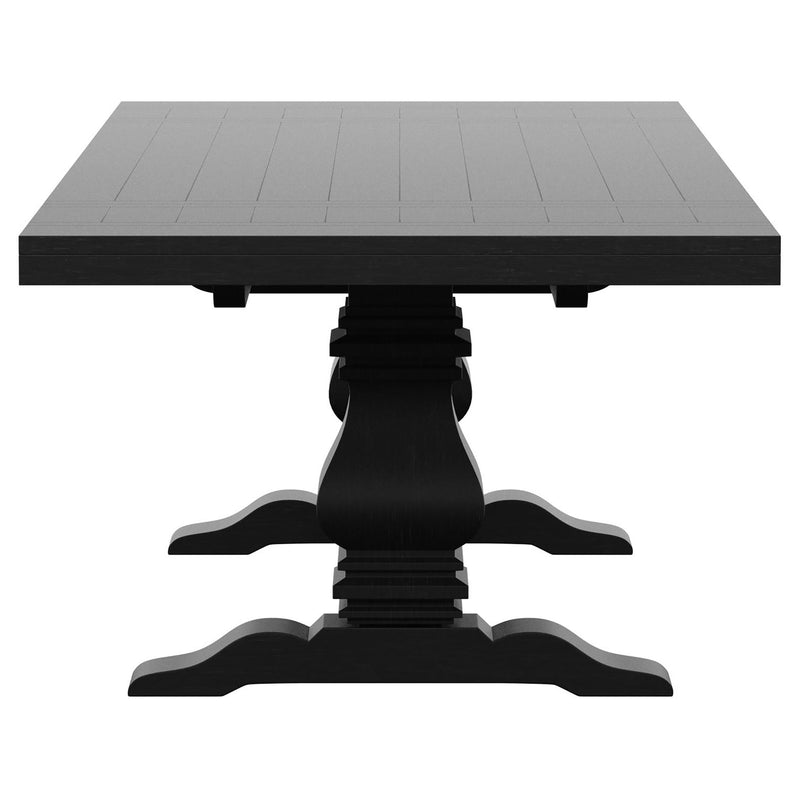 Mesa de comedor extensible Florence de 126 pulgadas
